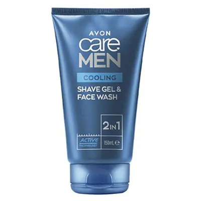 Avon Care Men Cooling Shave Gel & Face Wash (Żel do golenia i mycia twarzy)