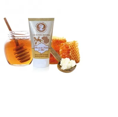 Jeanne En Provence Shea Butter & Honey, Creme Mains (Odzywczy krem do rąk)