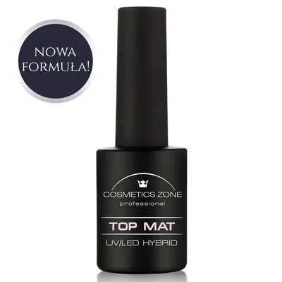 Cosmetics Zone Top Mat UV/LED (Top hybrydowy z efektem matującym)