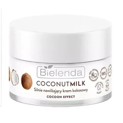Bielenda Coconut Milk, Silnie nawilżający krem kokosowy