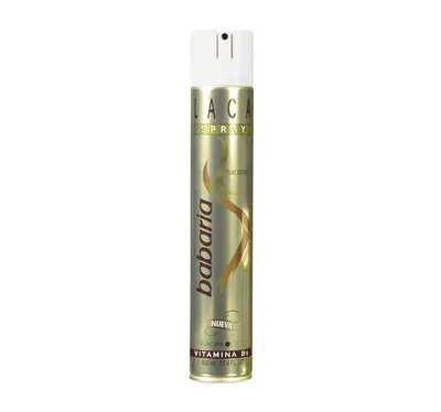 Babaria Natural Cosmetics Hair Spray Vitamina B5 (Lakier do włosów z witaminą B5)
