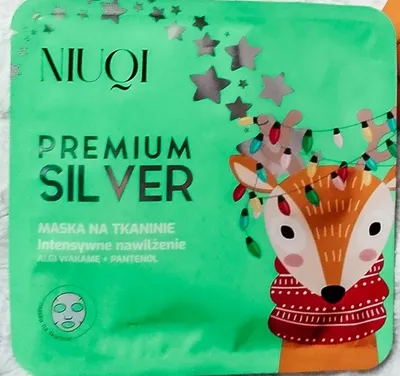 Niuqi Premium Silver, Maska na tkaninie `Intensywne nawilżenie`