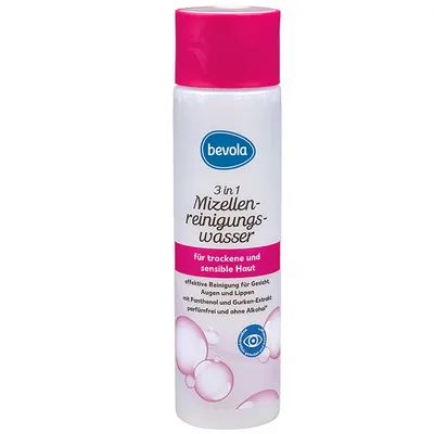 Bevola 3 in 1 Mizellen-reinigungswasser (Płyn micelarny)
