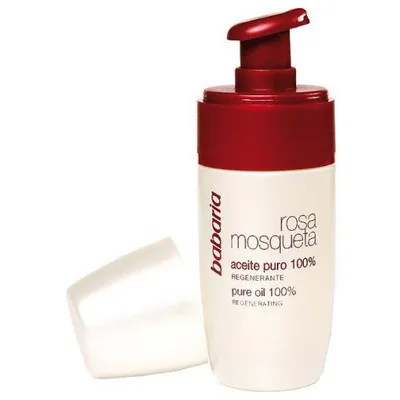 Babaria Natural Cosmetics Rosa Mosqueta, Aceite Puro 100% Regenerante (Regenerujący olejek do twarzy z róży piżmowej)