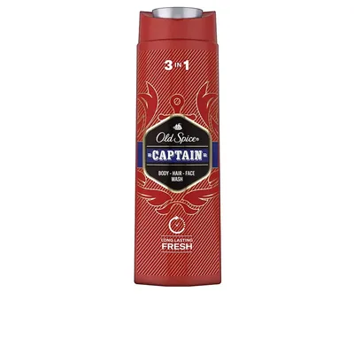 Old Spice Captain, 3in1 Body-Hair-Face, Shower Gel (Żel pod prysznic 3w1)