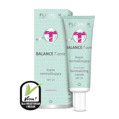 Floslek Balance T-zone. Normalizing Cream  SPF 10 (Krem normalizujący)