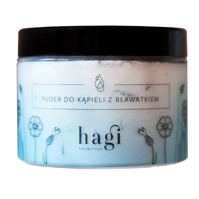 Hagi Puder do kąpieli z bławatkiem