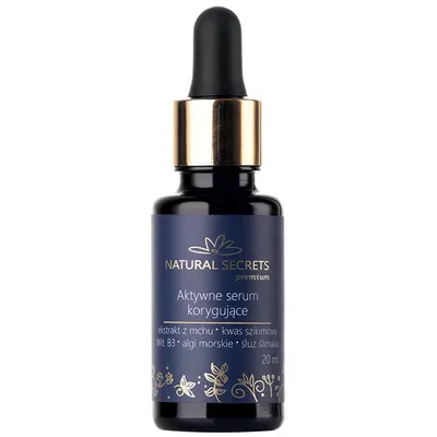Natural Secrets Aktywne serum korygujące