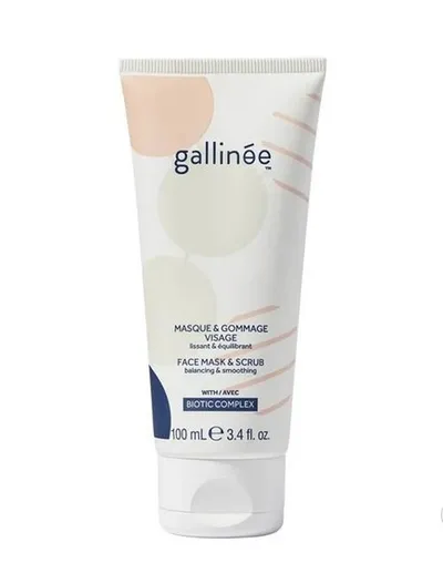 Gallinee Prebiotic Face Mask and Scrub (Maska i peeling do twarzy)