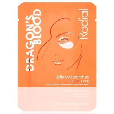 Rodial Dragon's Blood Jelly Eye Patches (Maska hydrożel wokół oczu do nawilżenia i ujędrnienia skóry)