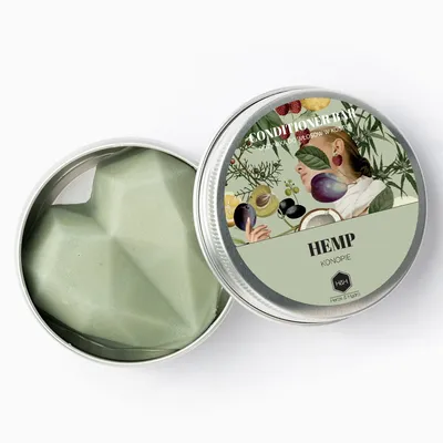 Herbs & Hydro Bar Conditioner Hemp (Odżywka do włosów w kostce `Konopie`)