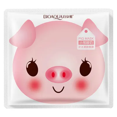 Bioaqua Pig Mask (Nawilżająca maska w płachcie `Świnka`)