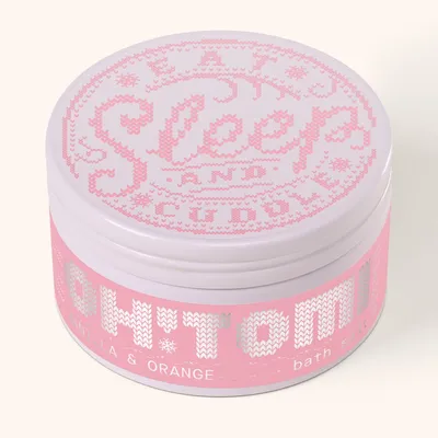 Oh!Tomi Sleep & Cuddle, Vanilla & Orange Bath Salt (Sól do kąpieli)