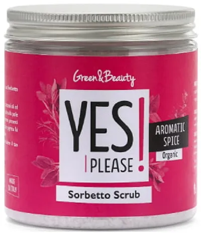 Yes Please Green & Beauty, Aromatic Spice Peeling-Sorbet (Peeling do ciała)