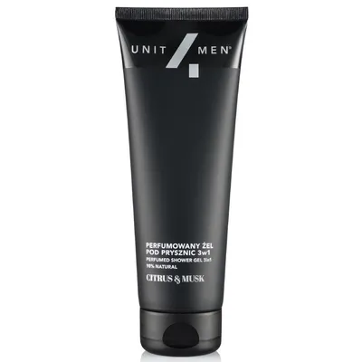 Unit4Men Perfumowany żel pod prysznic 3w1