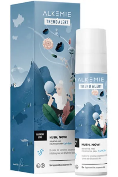 Alkmie Trend Alert, Harmony Zone, Hush, NOW! Sensitive Skin Cream (Krem do cery naczynkowej i wrażliwej)