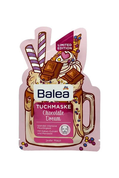 Balea Chocolate Dream Mase (Maseczcka w płacie)