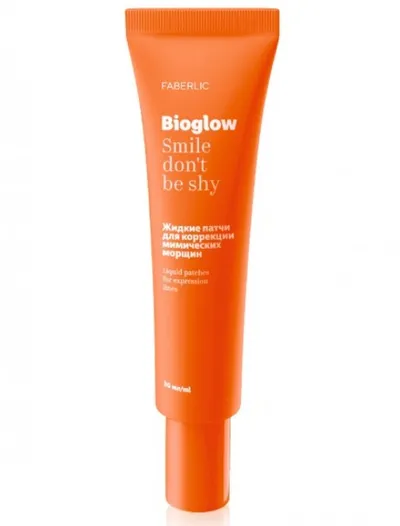 Faberlic Bioglow, Płynne okłady do korekcji zmarszczek mimicznych