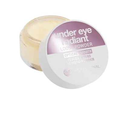 Bell Professional, Under Eye Radiant Loose Powder (Wegański puder sypki pod oczy rozświetlający)