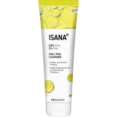 Isana Love Your Skin,   AHA/ PHA Cleanser (Preparat oczyszczający)