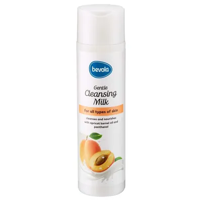 Bevola Gentle Cleasing Milk for all Types of Skin with Apricot Kernel Oil and Panthenol (Delikatne mleczko oczyszczające)