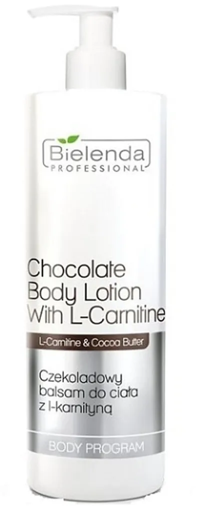 Bielenda Professional Body Program, Chocolate Body Lotion with L-carnitine (Czekoladowy balsam do ciała z L-karnityną)
