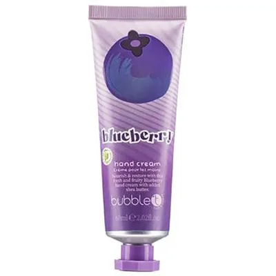Bubble T Cosmetics Blueberry Hand Cream (Odżywczy krem do rąk `Borówka`)