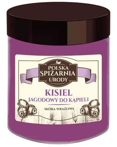 Polska Spiżarnia Urody Kisiel jagodowy do kąpieli