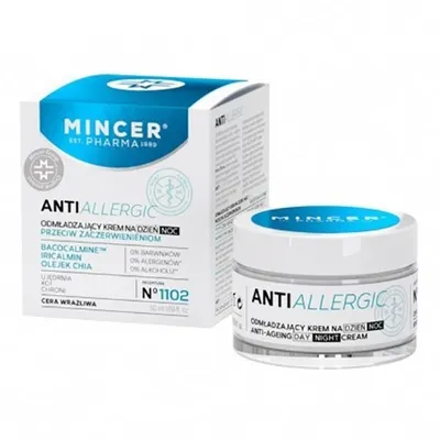 Mincer Pharma Antiallergic, odmładzający krem do twarzy No. 1102