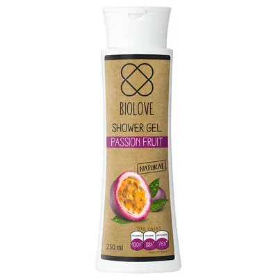 Biolove Passion Fruit, Shower Gel (Żel pod prysznic `Marakuja`)