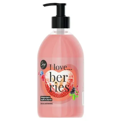 Seyo I love... Berries, Pielęgnujące mydło w płynie