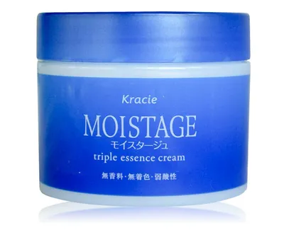 Kanebo Kracie, Moistage Triple Essence Cream (Bogaty krem na noc do twarzy i szyi)