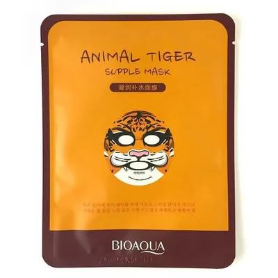 Bioaqua Animal Tiger, Supple Mask (Maska w płacie)