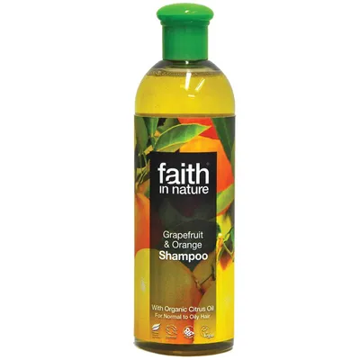 Faith In Nature Grapefruit & Orange Shampoo (Szampon do włosów normalnych i przetłuszczających się)