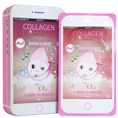 Moods Collagen Sooth & Silky Facial Mask (Maska w płachcie)