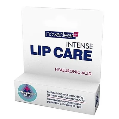 Novaclear Intense Lip Care with Hyaluronic Acid (Nawilżająco-wygładzająca pomadka ochronna do ust)