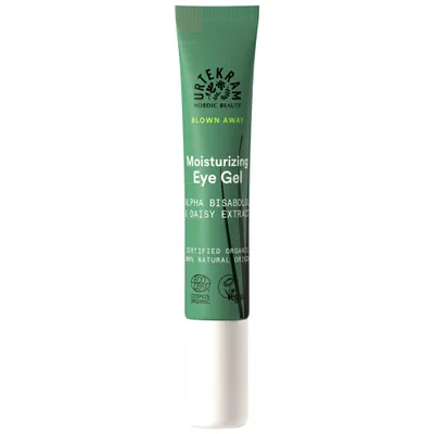 Urtekram Blown Away, Wild Lemongrass, Moisturizing Eye Gel (Nawilżający żel pod oczy z trawą cytrynową)