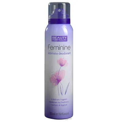 Beauty Formulas Feminine, Intimate Deodorant (Dezodorant do higieny intymnej)