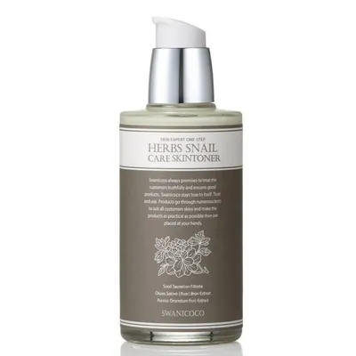 Swanicoco Herb Snail Care Skintoner (Toner regeneracyjny)
