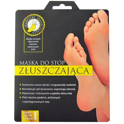 L'biotica Maska do stóp złuszczająca