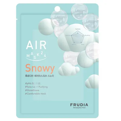 Frudia Air Mask 24 Snowy (Maska w płachie)
