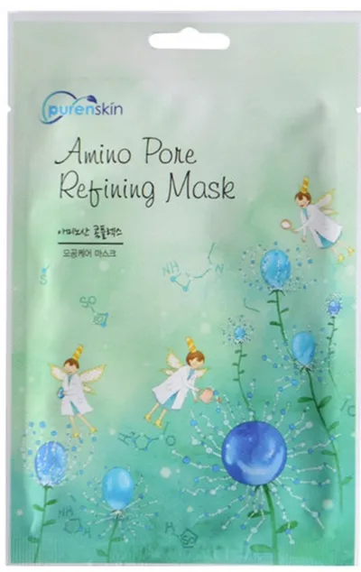 Purenskin Amino Pore Refining Mask (Maska zwężająca rozszerzone pory)