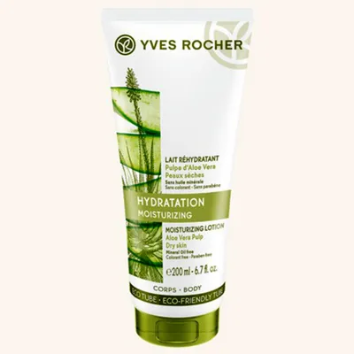 Yves Rocher Hydratation, Lait Rehydratant Corps Peaux Seches [Moisturizing Body Lotion Dry Skin] (Intensywnie nawilżające mleczko do ciała)