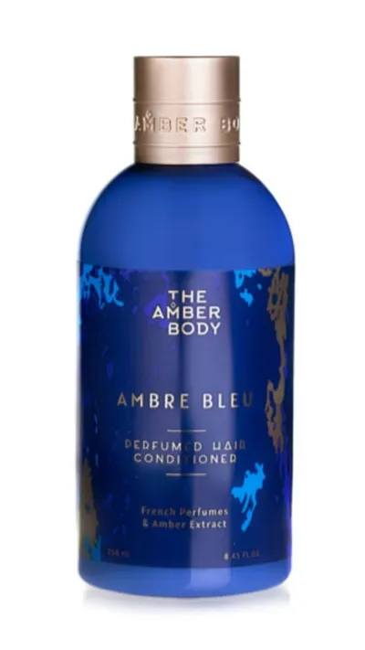 The Amber Body Ambre Bleu, Perfumowana odżywka na włosy