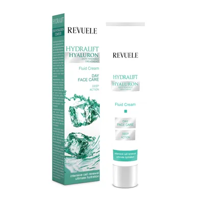 Revuele Hydralift Hyaluron Anti-wrinkle Treatment, Day Face Care Fluid Cream (Krem - fluid na dzień)