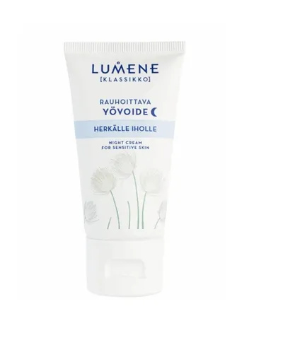 Lumene Klassikko, Night Cream for Sensitive Skin (Kojący krem na noc dla cer wrażliwych)