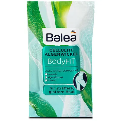Balea BodyFIT, Cellulite Algenwickel (Okłady z alg antycellulitowe)