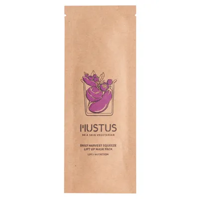 Mustus Daily Harvest Squeeze Lift Up Mask Pack (Maseczka w płachcie `Ekstrakt z fioletowych warzyw i owoców`)
