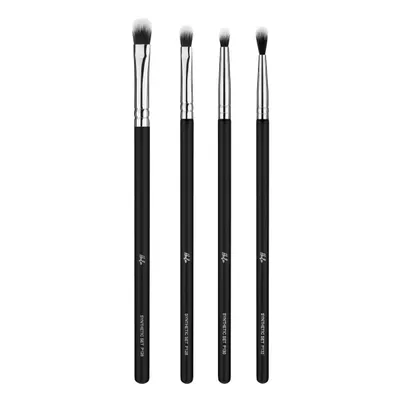 Hulu Perfect Synthetic Set Brush, Zestaw 4 pędzli do makijażu oczu