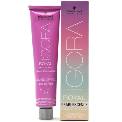 Schwarzkopf Professional Igora Royal Pearlessence Permanent Colour Creme (Farba do włosów)